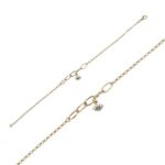 Göz kirpik altın bileklik modeli - 14 ayar 1.35 gr