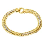 14 ayar balıksırtı halkalı bileklik modeli - 11.97 gr