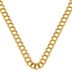 22 ayar samanyolu zincir - 50 cm 14.03 gr ve 55 cm 15.50 gr