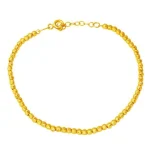 22 ayar dizili top altınlı bileklik modeli - 6.00 gr