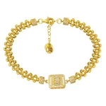 8 ayar dorika bagetli altın bileklik modeli - 6.82 gr