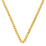 Halep pullu altın zincir 55 cm - 8 ayar 8.87 gr zarif tasarım